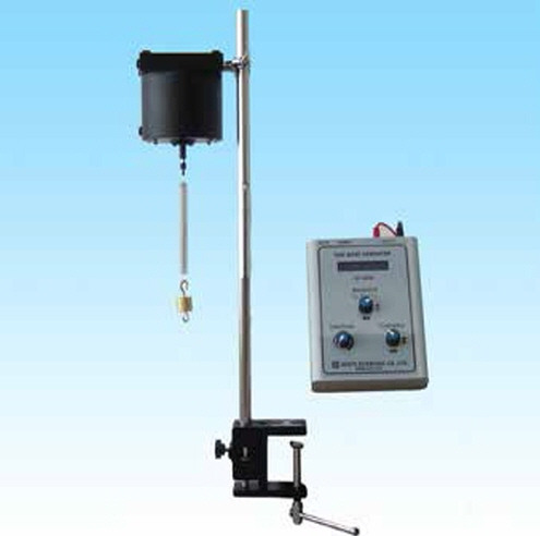 용수철의 강제진동 실험 기기