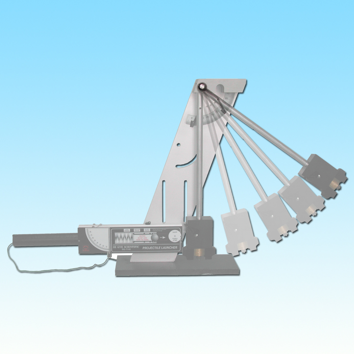 탄동 진자 실험 기기