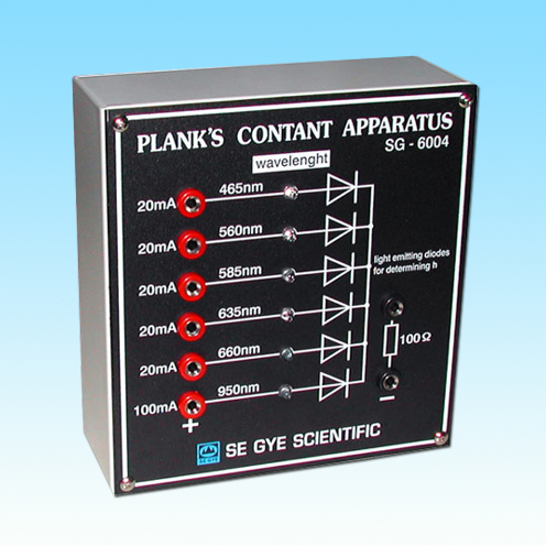 플랑크 상수 측정 실험 기기