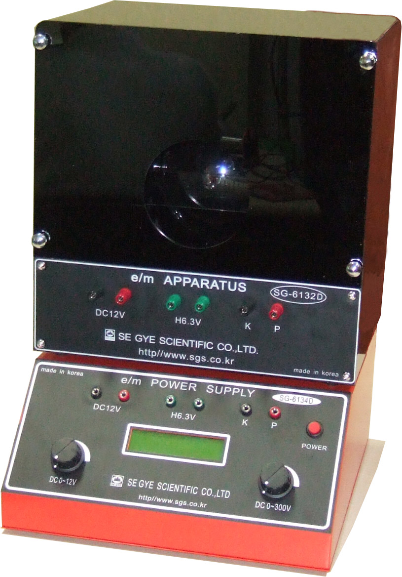 전자의 비전하 측정 실험 기기