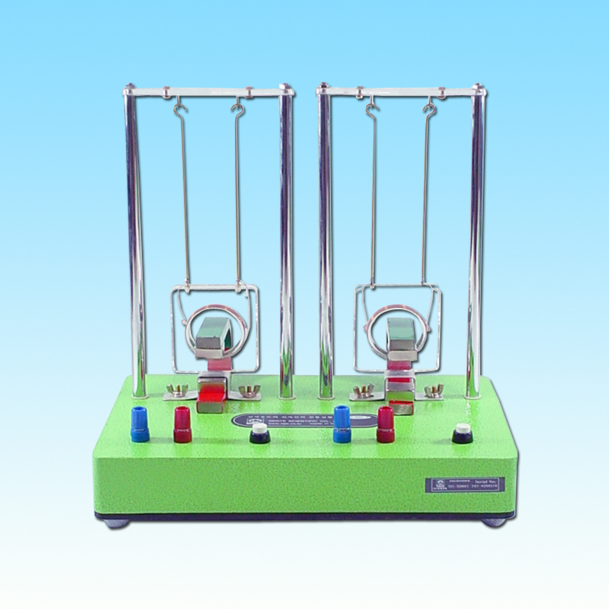 전자기유도에 의한두 진자간의 진동 실험