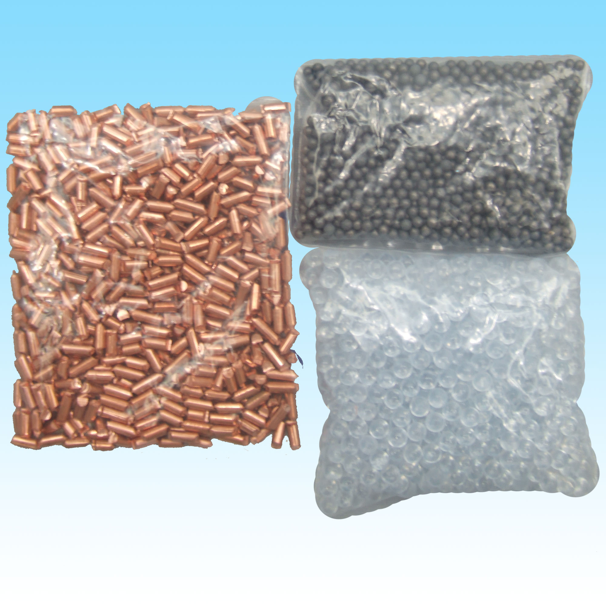 비열측정용 추(구리, 철, 알루미늄, 황동)