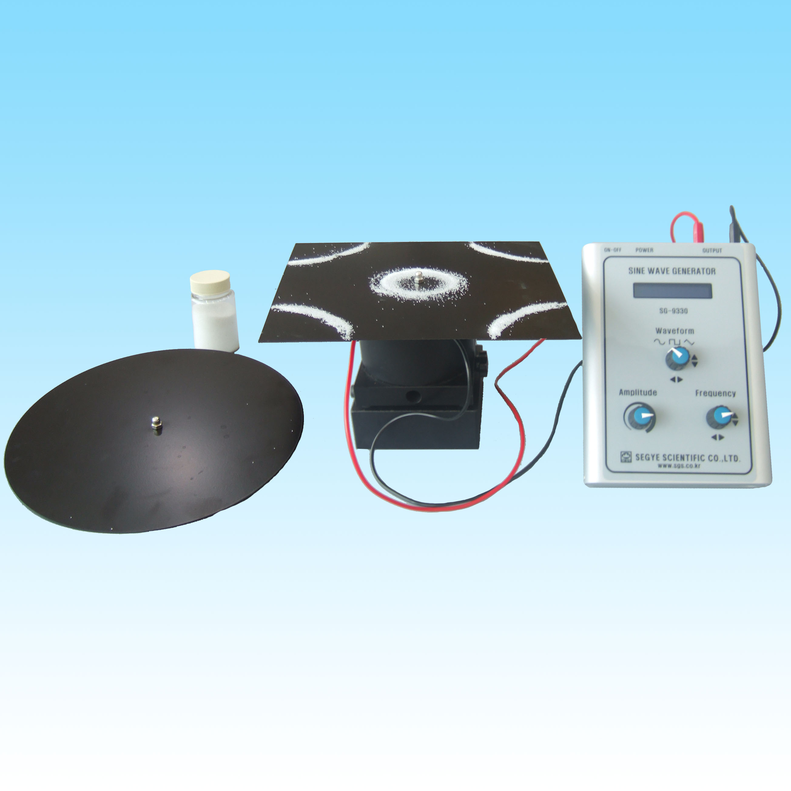 클라드니판 실험 시스템