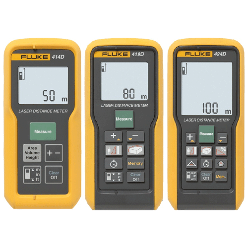 Fluke 424D, 419D 및 414D 레이저 거리 측정기